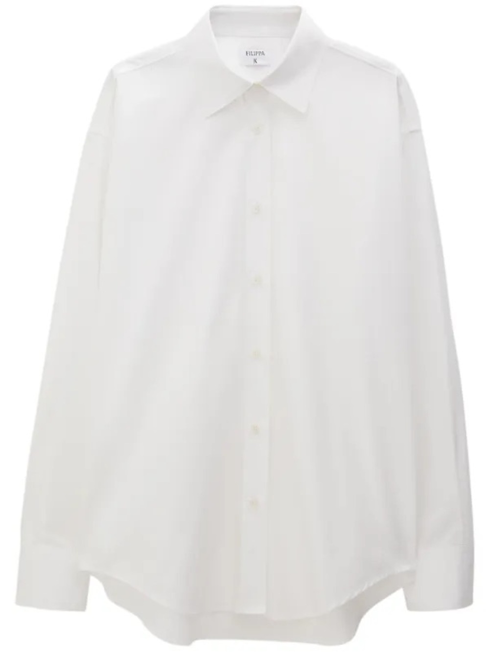 FILIPPA K NWT Organic Cotton Classic Poplin Button Down Shirt White 36